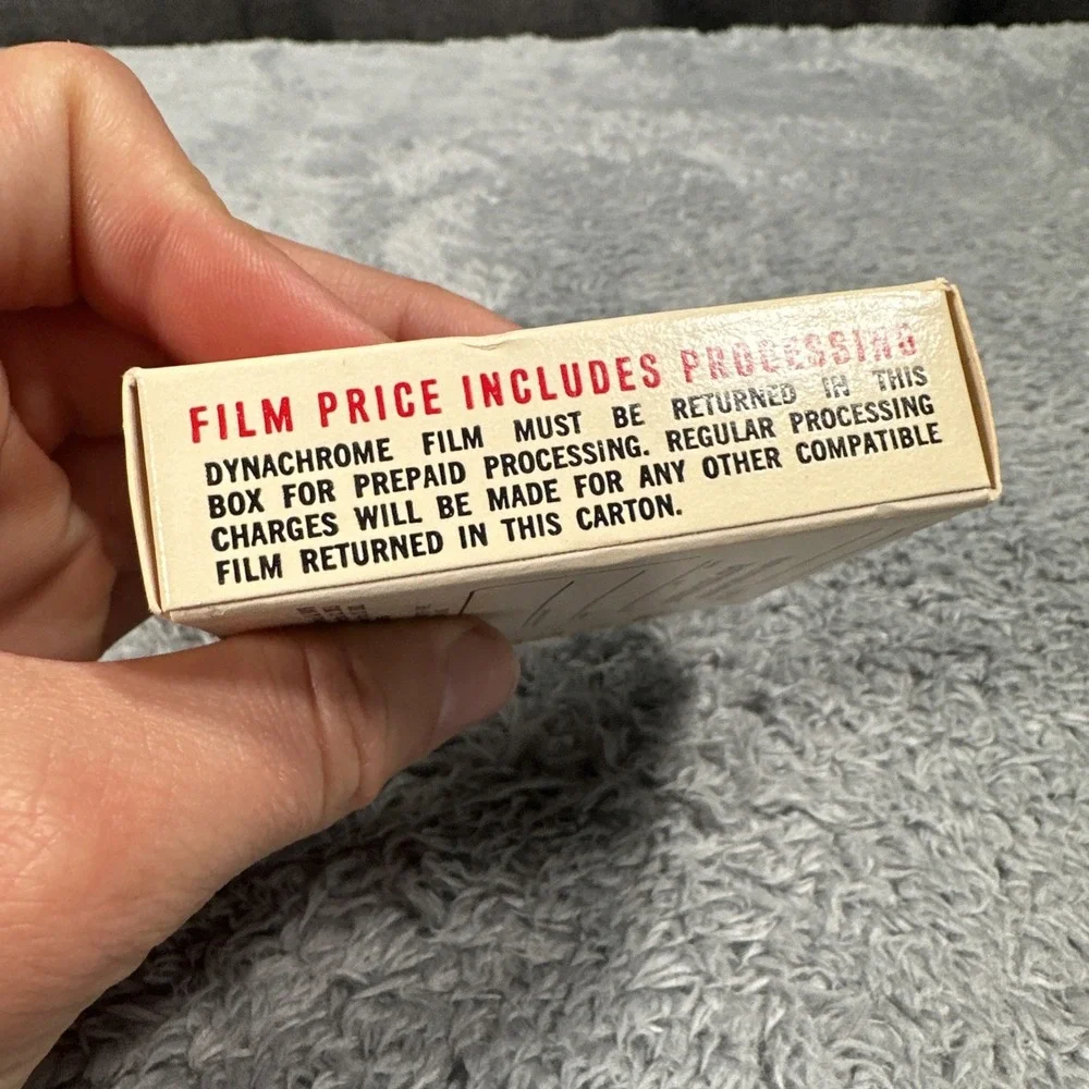 VTG Dynachrome Double 8MM Roll Camera Film For A Photoflood Light 1968 25' Roll
